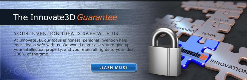 Your Invention Idea is Safe with Innovate3D