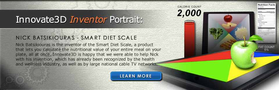 Innovate3D Inventor Portrait: Nick Batsikiouras - Smart Diet Scale